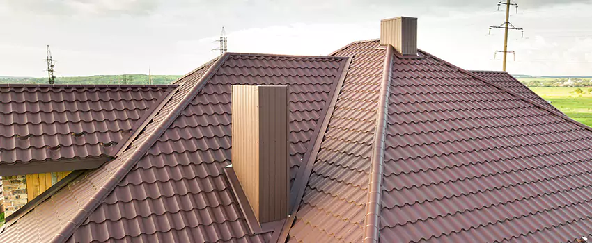 Residential Chimney Flashing Restoration in Anderson, IN