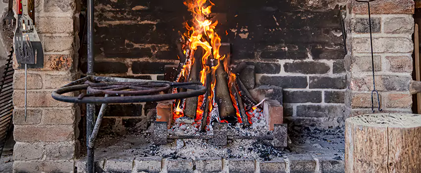 Cracked Electric Fireplace Bricks Repair Services  in Anderson, IN