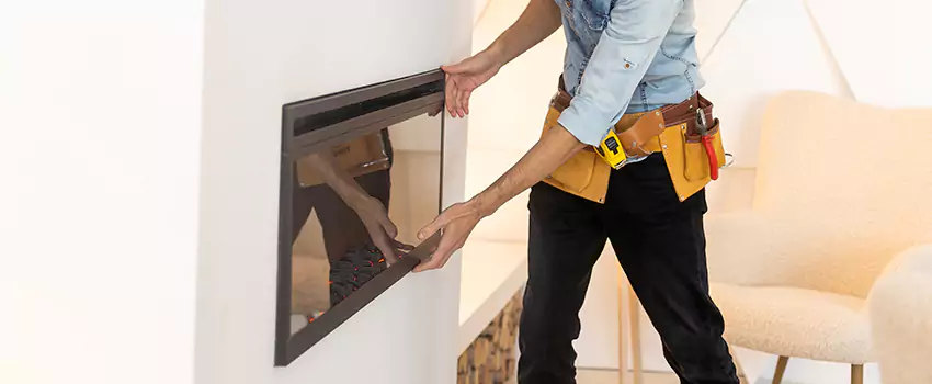 Metal Fireplace Installation in Anderson, Indiana