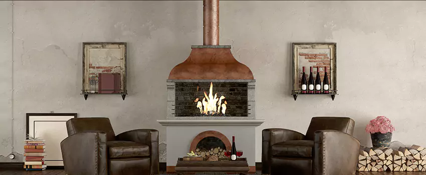 Thelin Hearth Products Providence Pellet Insert Fireplace Installation in Anderson, IN