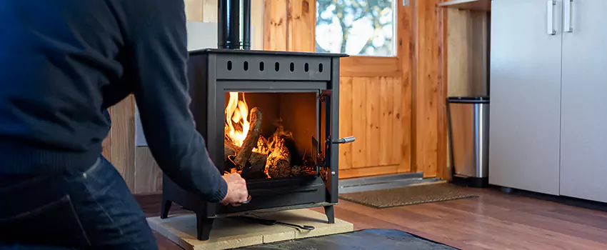 Open Hearth Wood Fireplace Installation in Anderson, IN