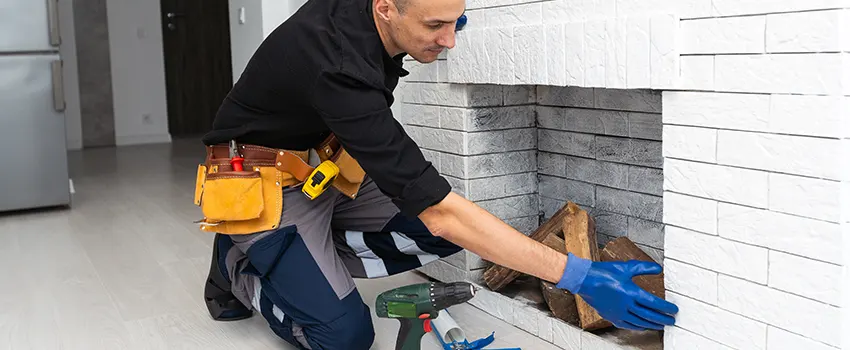 Fireplace Damaged Damper Frame Repair Services in Anderson, Indiana