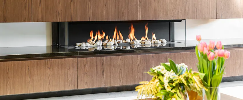 Double-height Fireplace Design Refurbishment in Anderson, Indiana